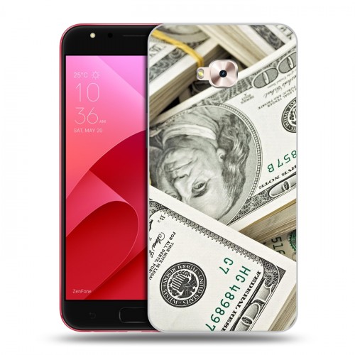 Дизайнерский пластиковый чехол для ASUS ZenFone 4 Selfie Pro Текстуры денег