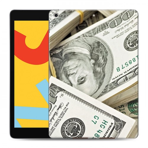 Дизайнерский силиконовый чехол для Ipad 10.2 (2019) Текстуры денег