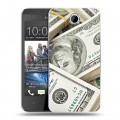 Дизайнерский силиконовый чехол для HTC Desire 300 Текстуры денег