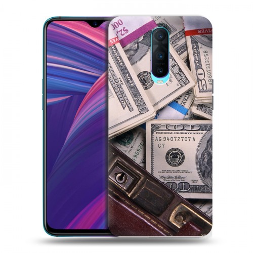 Дизайнерский пластиковый чехол для OPPO RX17 Pro Текстуры денег