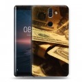 Дизайнерский пластиковый чехол для Nokia 8 Sirocco Текстуры денег