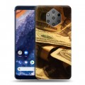 Дизайнерский пластиковый чехол для Nokia 9 PureView Текстуры денег