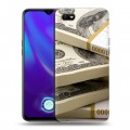 Дизайнерский силиконовый с усиленными углами чехол для OPPO A1k Текстуры денег