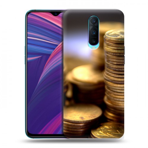 Дизайнерский пластиковый чехол для OPPO RX17 Pro Текстуры денег