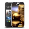 Дизайнерский силиконовый чехол для HTC Desire 310 Текстуры денег