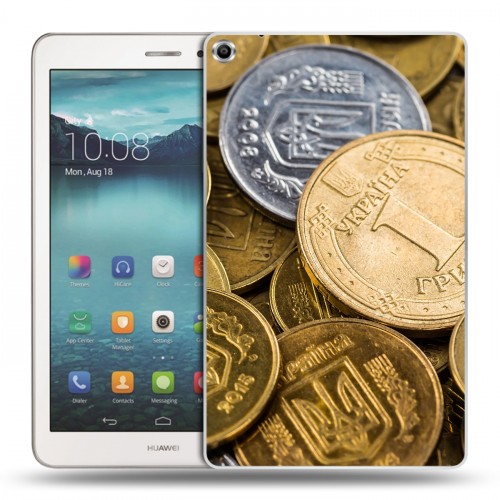Дизайнерский силиконовый чехол для Huawei MediaPad T1 8.0 Текстуры денег