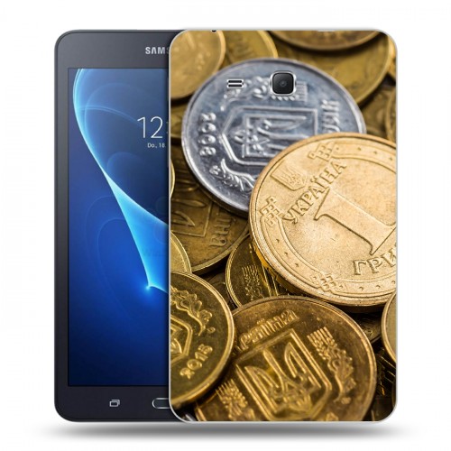 Дизайнерский силиконовый чехол для Samsung Galaxy Tab A 7 (2016) Текстуры денег