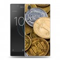 Дизайнерский пластиковый чехол для Sony Xperia L1 Текстуры денег