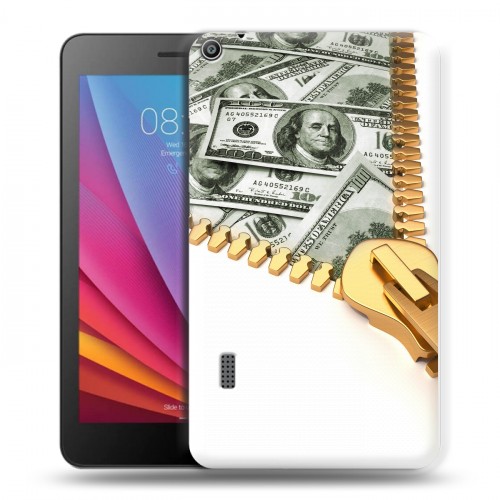 Дизайнерский силиконовый чехол для Huawei MediaPad T3 7 Текстуры денег