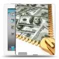 Дизайнерский пластиковый чехол для Ipad 2/3/4 Текстуры денег