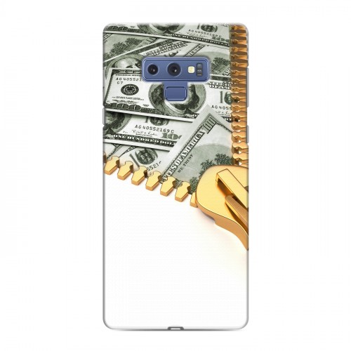Дизайнерский силиконовый с усиленными углами чехол для Samsung Galaxy Note 9 Текстуры денег