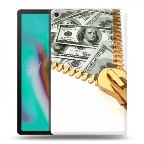 Дизайнерский силиконовый чехол для Samsung Galaxy Tab A 10.1 (2019) Текстуры денег