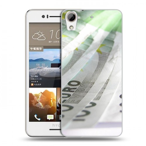 Дизайнерский пластиковый чехол для HTC Desire 728 Текстуры денег