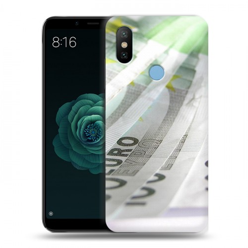 Дизайнерский силиконовый чехол для Xiaomi Mi A2 Текстуры денег