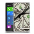 Дизайнерский силиконовый чехол для Nokia XL Текстуры денег