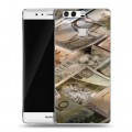 Дизайнерский силиконовый чехол для Huawei P9 Текстуры денег