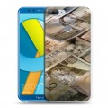 Дизайнерский пластиковый чехол для Huawei Honor 9 Lite Текстуры денег