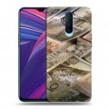 Дизайнерский пластиковый чехол для OPPO RX17 Pro Текстуры денег