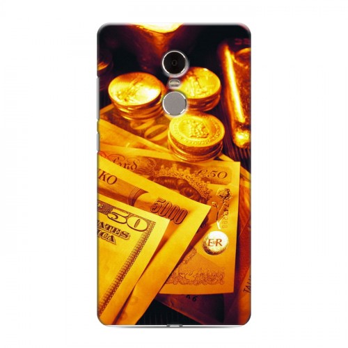 Дизайнерский силиконовый чехол для Xiaomi RedMi Note 4 Текстуры денег