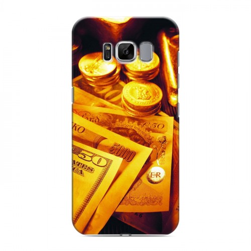 Дизайнерский силиконовый чехол для Samsung Galaxy S8 Текстуры денег