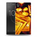 Дизайнерский пластиковый чехол для Sony Xperia L1 Текстуры денег