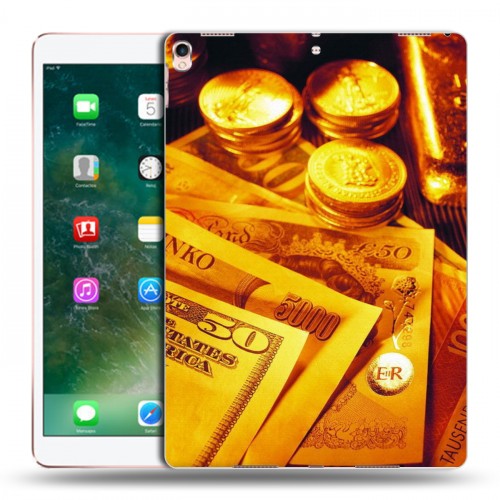 Дизайнерский силиконовый чехол для Ipad Pro 10.5 Текстуры денег