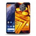 Дизайнерский пластиковый чехол для Nokia 9 PureView Текстуры денег