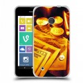 Дизайнерский пластиковый чехол для Nokia Lumia 530 Текстуры денег