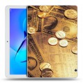 Дизайнерский силиконовый чехол для Huawei MediaPad T3 10 Текстуры денег