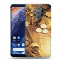 Дизайнерский пластиковый чехол для Nokia 9 PureView Текстуры денег