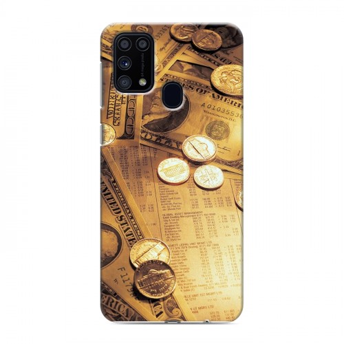 Дизайнерский силиконовый чехол для Samsung Galaxy M31 Текстуры денег