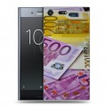 Дизайнерский силиконовый чехол для Sony Xperia XZ Premium Текстуры денег