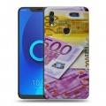 Дизайнерский силиконовый чехол для Alcatel 5V Текстуры денег