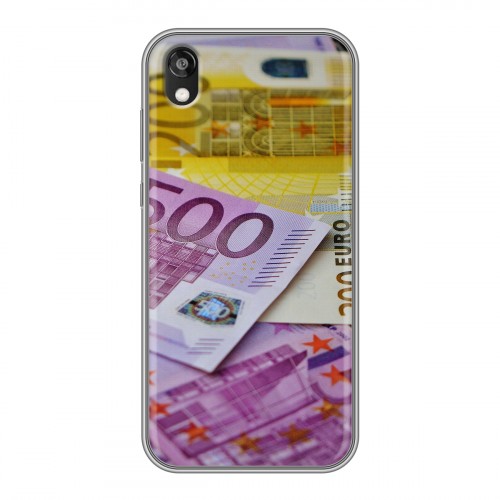 Дизайнерский пластиковый чехол для Huawei Honor 8s Текстуры денег