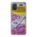 Дизайнерский силиконовый чехол для Samsung Galaxy A71 Текстуры денег