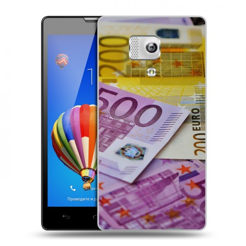 Дизайнерский силиконовый чехол для Huawei Honor 3 Текстуры денег