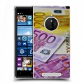 Дизайнерский пластиковый чехол для Nokia Lumia 830 Текстуры денег