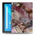 Дизайнерский силиконовый чехол для Lenovo Tab 4 10 Plus Текстуры денег