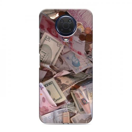 Дизайнерский силиконовый чехол для Nokia G20 Текстуры денег
