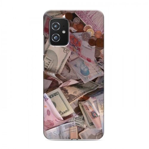 Дизайнерский силиконовый чехол для ASUS ZenFone 8 Текстуры денег