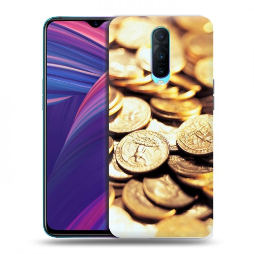 Дизайнерский пластиковый чехол для OPPO RX17 Pro Текстуры денег