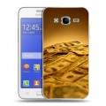 Дизайнерский силиконовый чехол для Samsung Galaxy J7 Текстуры денег