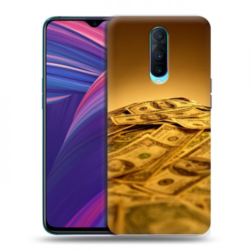 Дизайнерский пластиковый чехол для OPPO RX17 Pro Текстуры денег