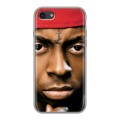 Дизайнерский силиконовый с усиленными углами чехол для Iphone 7 Lil Wayne