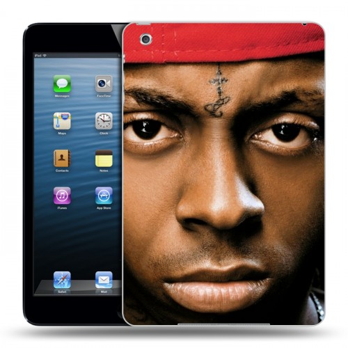 Дизайнерский пластиковый чехол для Ipad Mini Lil Wayne