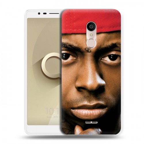 Дизайнерский силиконовый чехол для Alcatel 3C Lil Wayne