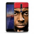 Дизайнерский силиконовый чехол для Nokia 3.1 Plus Lil Wayne