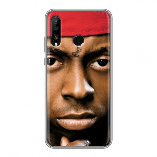 Дизайнерский силиконовый чехол для Huawei P30 Lite Lil Wayne