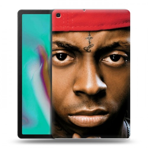 Дизайнерский силиконовый чехол для Samsung Galaxy Tab A 10.1 (2019) Lil Wayne