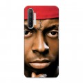 Дизайнерский силиконовый с усиленными углами чехол для Realme XT Lil Wayne